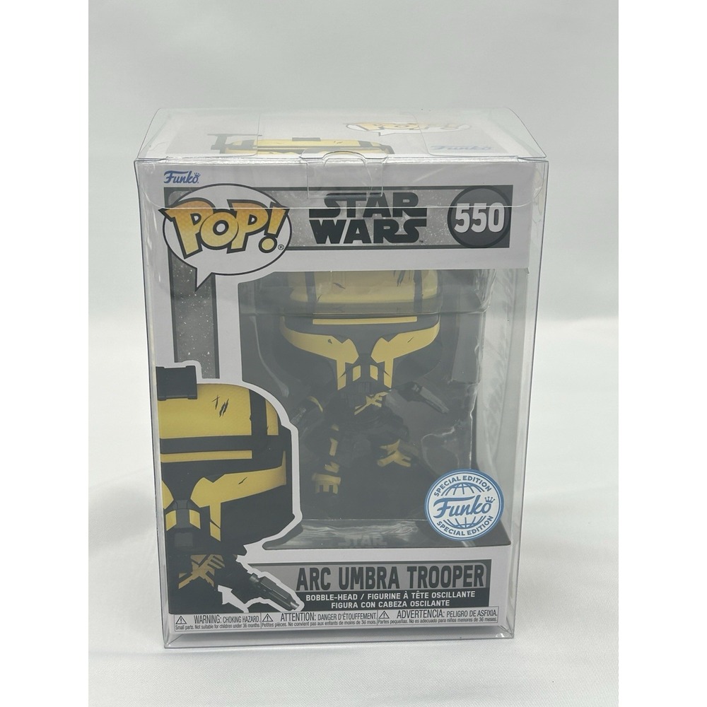 Funko Pop! Star Wars - Arc Umbra Trooper - Funko Exclusive) #550 & Protector